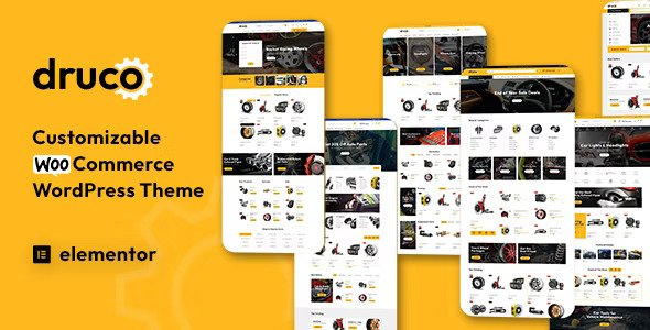 Druco v1.2.8 –WordPress Elementor WooCommerce 主题-我爱学习网