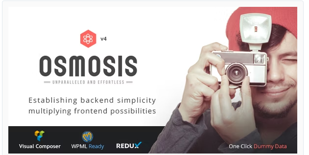 Osmosis v4.5.4 – 响应式多用途WordPress主题-徐道博客