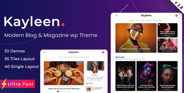 Kayleen v3.2 - 博客和杂志WordPress主题-徐道博客