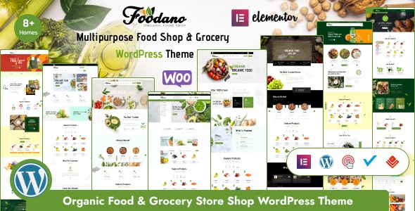 Foodano v1.0.1 – 天然食品商店 WordPress 主题-徐道博客