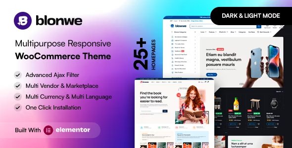 Blonwe v1.1.4 – 多用途 WooCommerce 主题 (已破解)-徐道博客