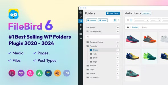 FileBird v6.4.6 – WordPress媒体库文件夹（已破解）-徐道博客