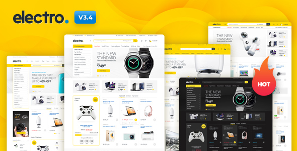Electro v3.5.3 – WordPress电子商店 WooCommerce 主题-我爱学习网