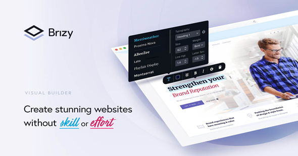 Brizy Pro v2.5.5 破解版– WordPress 页面编辑器-徐道博客