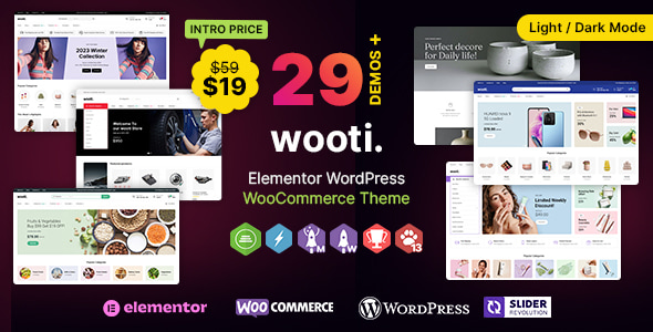 Wooti WP v1.1.4 – WordPress终极多用途WooCommerce 主题-我爱学习网