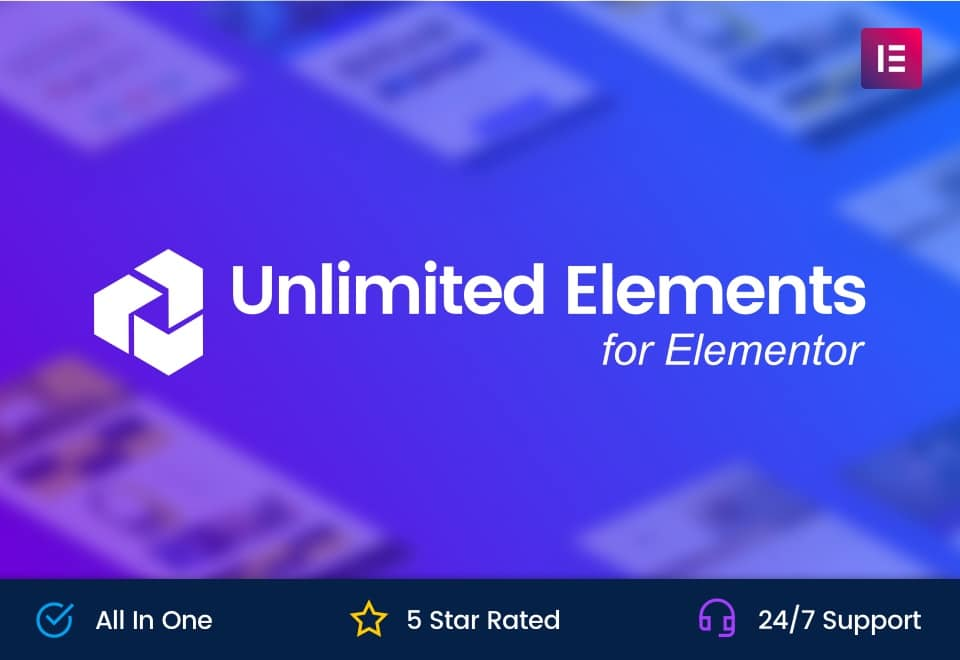 Unlimited Elements for Elementor元素插件 Pro 1.5.127 破解版-徐道博客