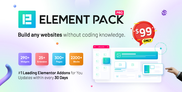 Element Pack v7.18.4—Elementor 页面构建器 WordPress 插件的附加组件（破解版）-徐道博客