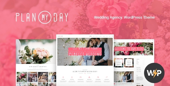 免费下载Plan My Day v1.1.14—— 婚礼活动策划机构 WordPress 主题-徐道博客