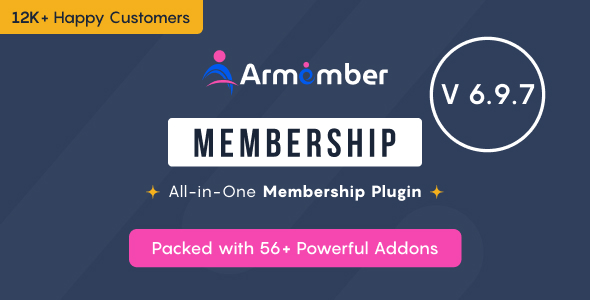 ARMember v6.9.7 —WordPress 会员插件＋扩展组件-徐道博客