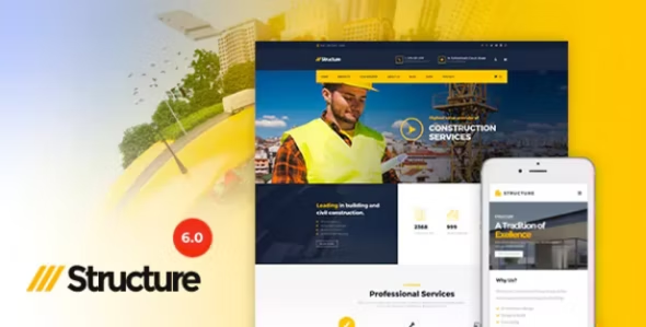 Structure v7.3.4 — 建筑工业工厂 WordPress 主题-徐道博客