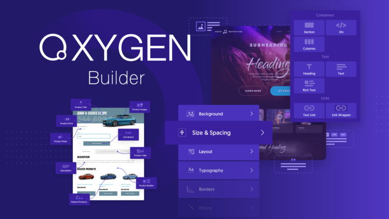 免费下载Oxygen Builder v4.9.1—WordPress 的终极可视化网站构建器（已破解）加附加组件列表-徐道博客