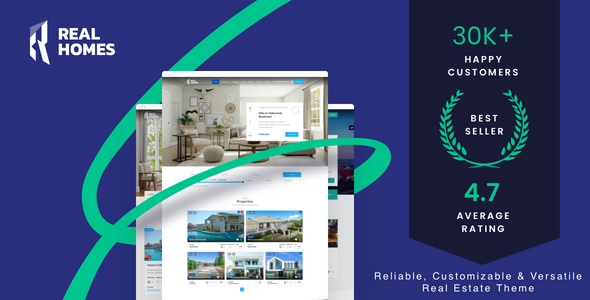 Real Homes v4.3.6 — 房地产销售和租赁 WordPress 主题（已破解）-徐道博客