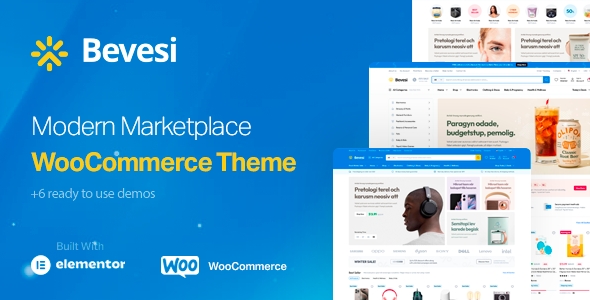 Bevesiv1.1.1 — WooCommerce 多供应商与市场主题 破解版-徐道博客