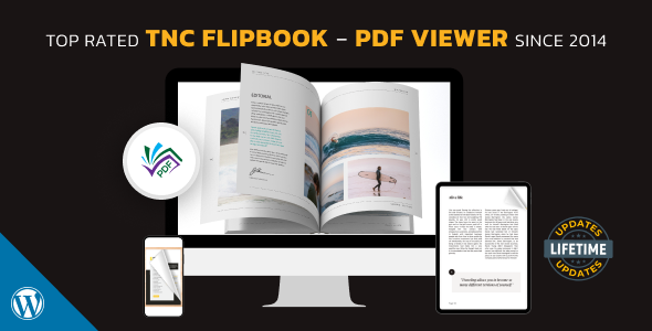 TNC FlipBook v12.1.0 — 适用于 WordPress 的 PDF 阅读器（已破解）-徐道博客
