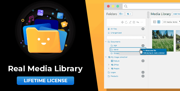 Real Media Library v4.22.29 — 适用于 WordPress 的媒体库文件夹和文件管理器-徐道博客